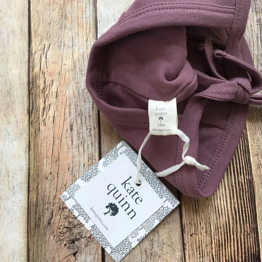 NWT Kate Quinn Twilight Mauve Bear Hat